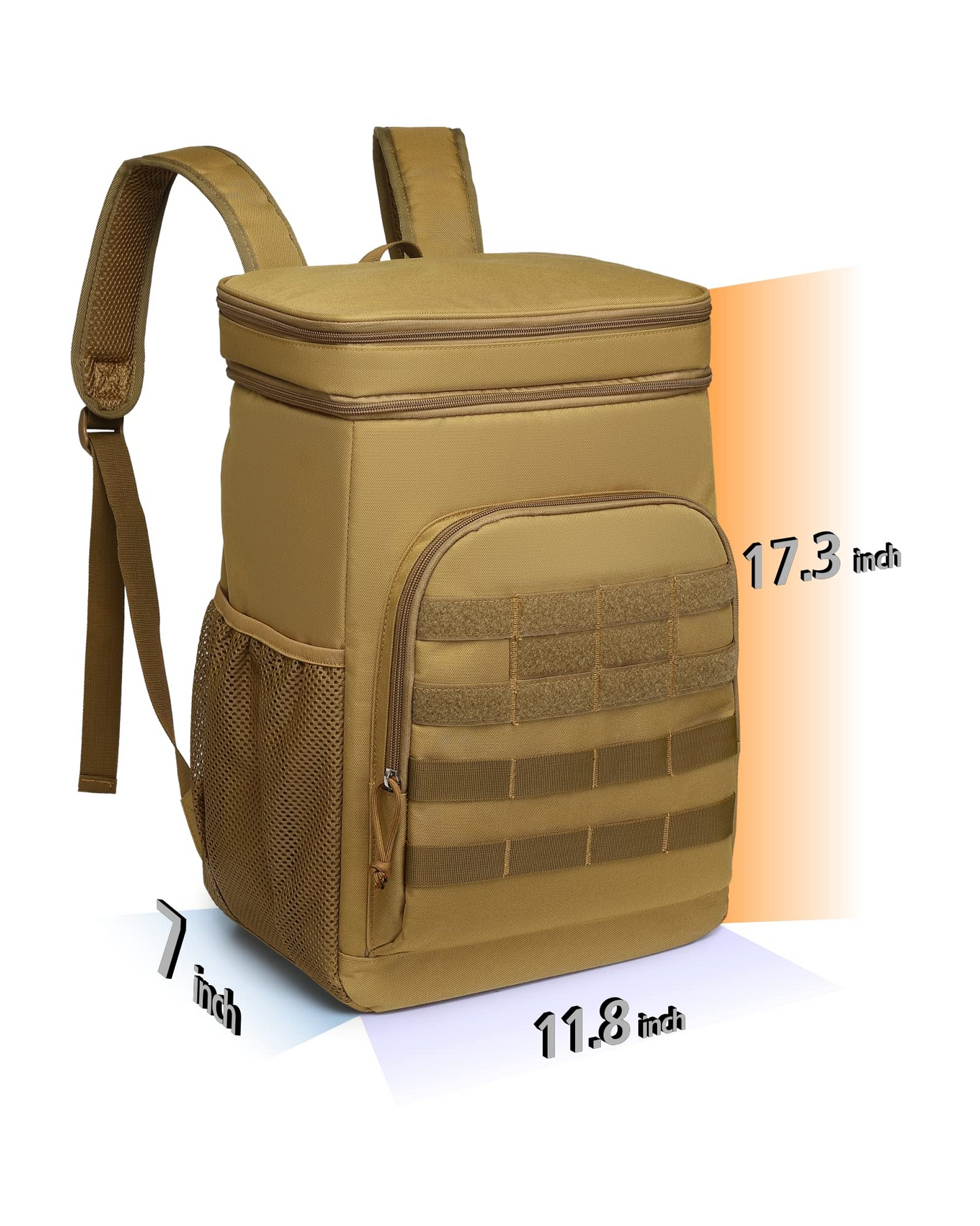 Beach backpack cooler