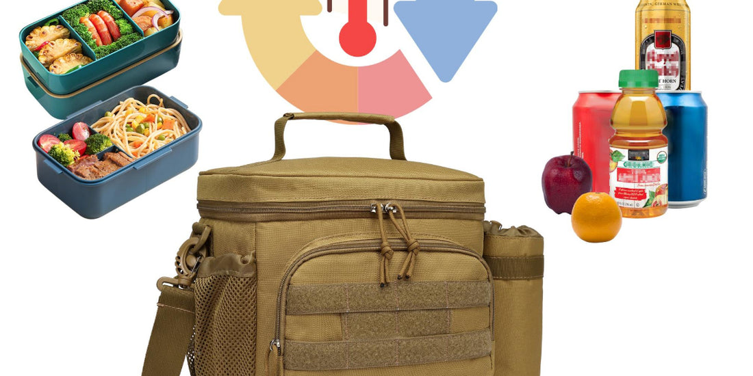 How to pack hot cold stuff in a single insulated lunch bag