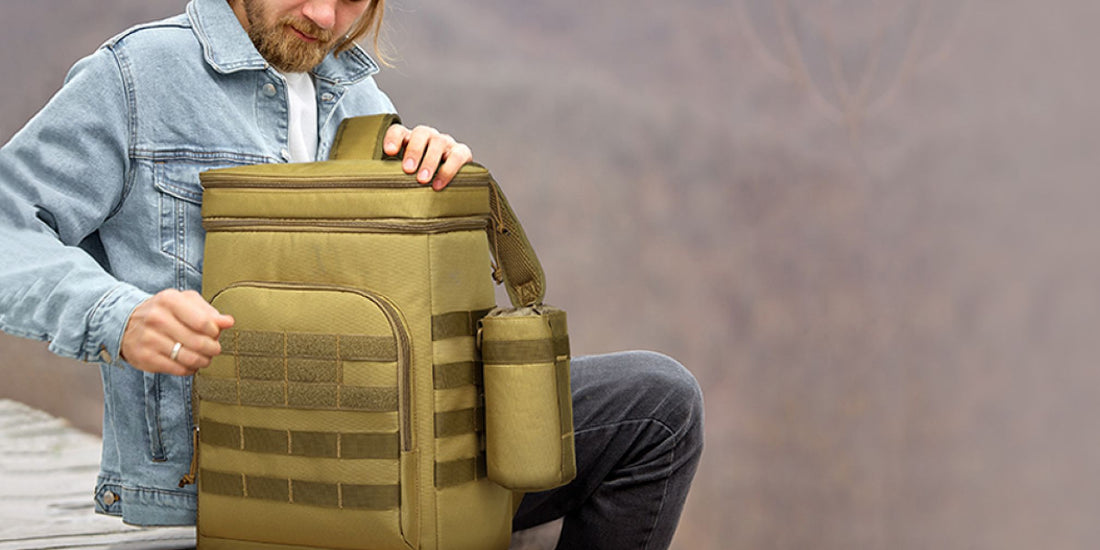 How well does backpack cooler keep hot foods for Food Delivery jobs?