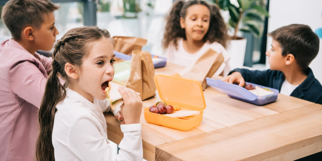 Why is a healthy lunch box important for students?