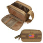 toiletry bag with multiple pockets