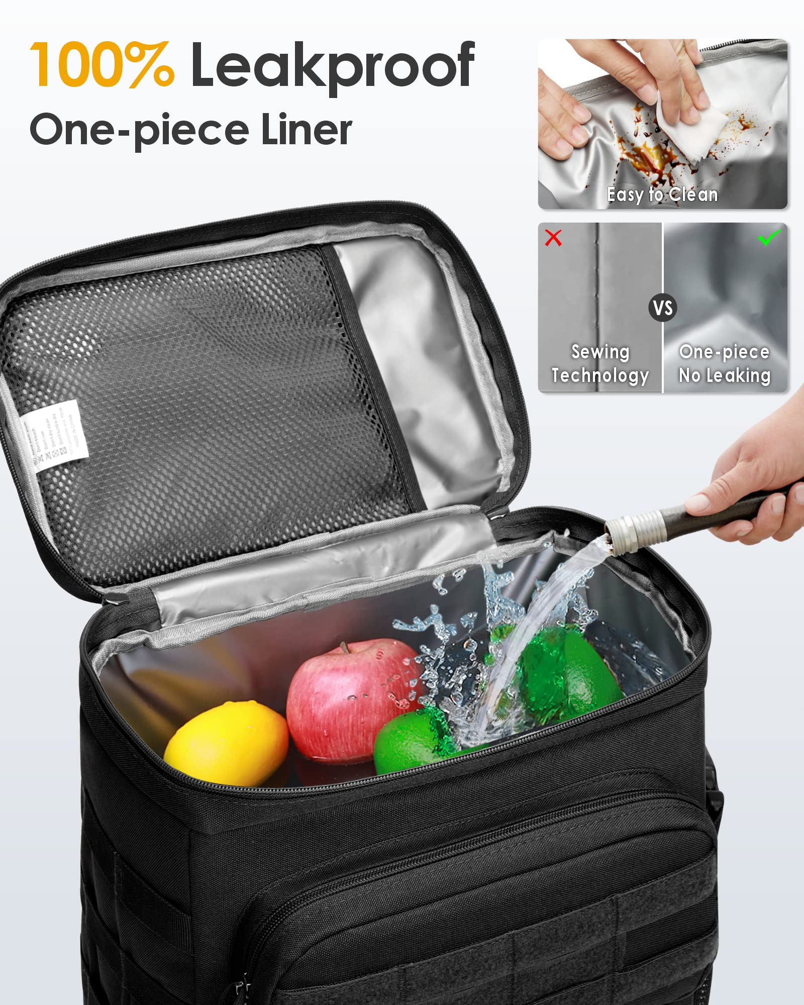 TACTICISM Insulated Tactical Lunch Box for Men