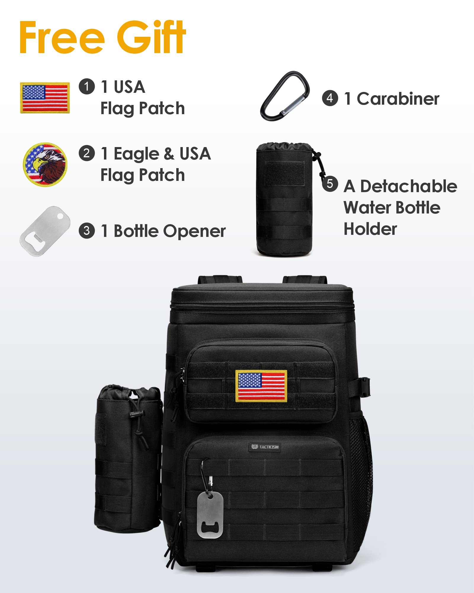 Backpack cooler for outdoor activities