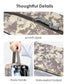 clear toiletry bag